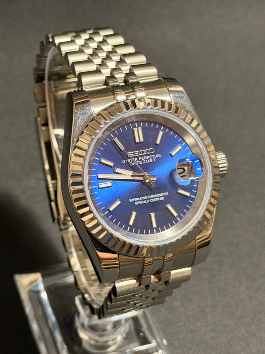 Silver Blue Datejust