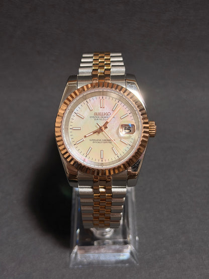 Rose Gold Pearl Datejust